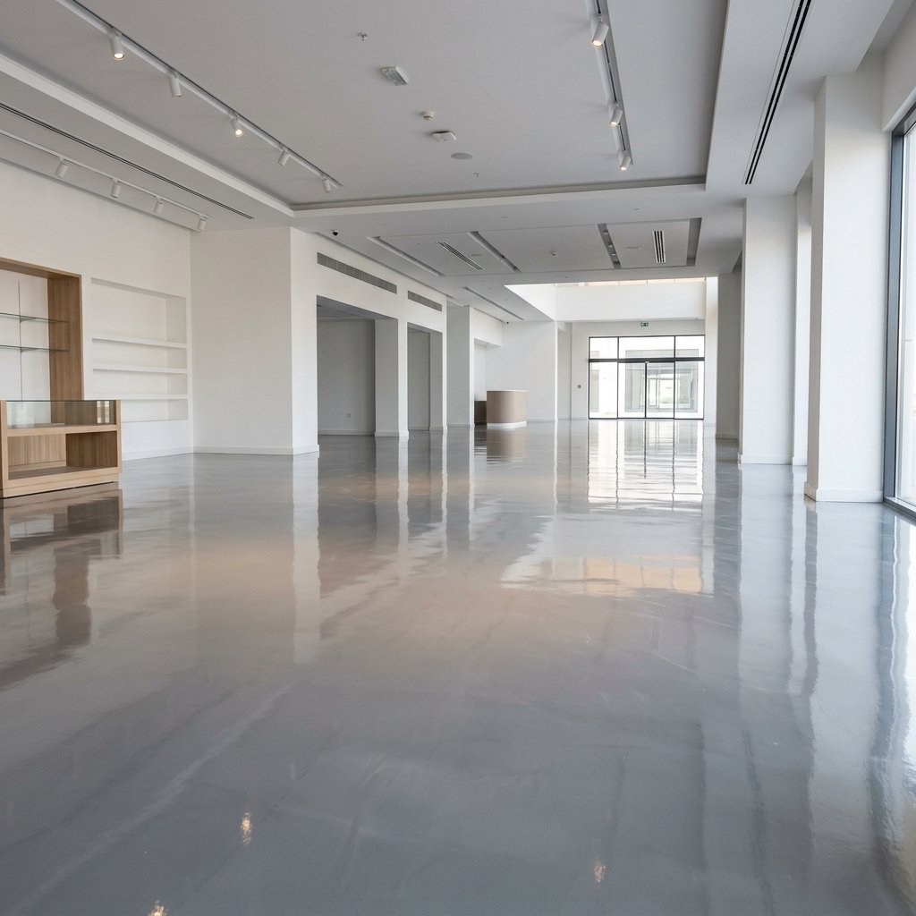 تنفيذ أرضية إيبوكسي